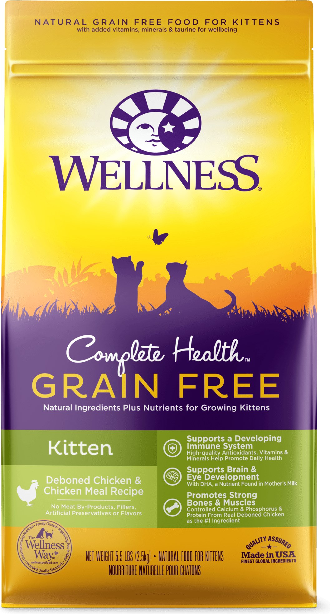 Wellness Complete Health Grain Free Kitten Kitten: Deboned Chicken & Chicken Meal